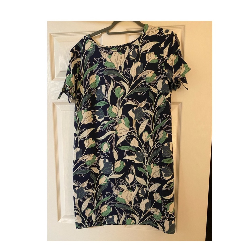 Banana Republic printed shift dress